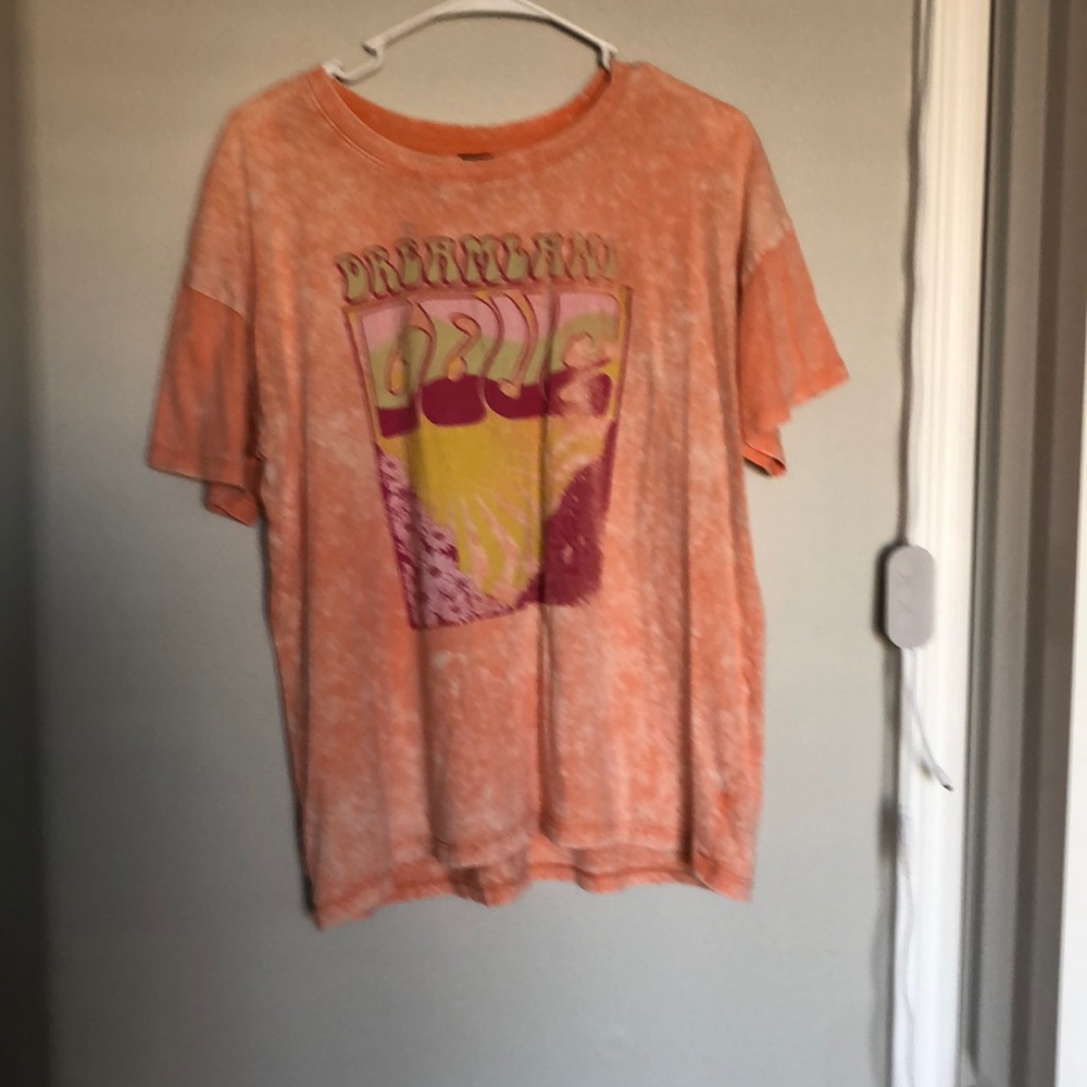 Coral shirt, Colorful, Size S